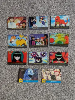 Pokémon Topps TV Animation Edition Episode Cards Bundle Indigo & Orange League - Image 1