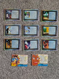 Pokémon Topps TV Animation Edition Episode Cards Bundle Indigo & Orange League - Image 2