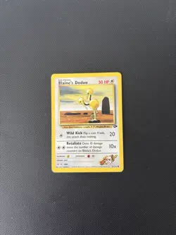 Pokemon Card Gym Challenge Blaine's Doduo 61/132 WOTC - Image 8