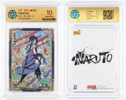 CCG GemMint 10 2023 KAYOU Official Naruto CCG Card NRCC-XR-002 Uchiha Sasuke - Image 1