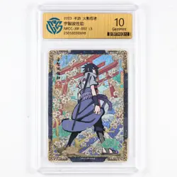 CCG GemMint 10 2023 KAYOU Official Naruto CCG Card NRCC-XR-002 Uchiha Sasuke - Image 7