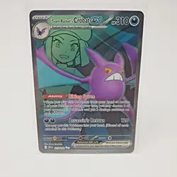 Team Rockets Crobat ex 217/182 Destined Rivals Pokemon Card Full Art Double Rare - Image 1