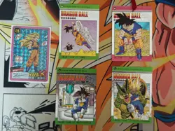 Lot of 14 cards Dragon Ball Card Goku Carddass Premium Cards - Image 2