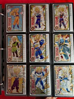 Lot of 14 cards Dragon Ball Card Goku Carddass Premium Cards - Image 3