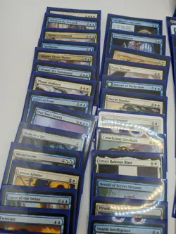 MTG Bulk 100 Cards Commander EDH Bulk Azorius In Dragon shields/KMC Hypermattes - Image 11