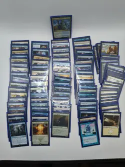 MTG Bulk 100 Cards Commander EDH Bulk Azorius In Dragon shields/KMC Hypermattes - Image 2