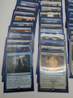 MTG Bulk 100 Cards Commander EDH Bulk Azorius In Dragon shields/KMC Hypermattes - Image 4
