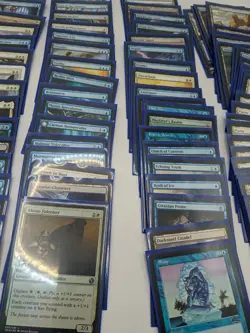 MTG Bulk 100 Cards Commander EDH Bulk Azorius In Dragon shields/KMC Hypermattes - Image 6