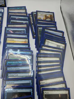 MTG Bulk 100 Cards Commander EDH Bulk Azorius In Dragon shields/KMC Hypermattes - Image 7