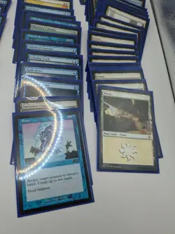 MTG Bulk 100 Cards Commander EDH Bulk Azorius In Dragon shields/KMC Hypermattes - Image 8