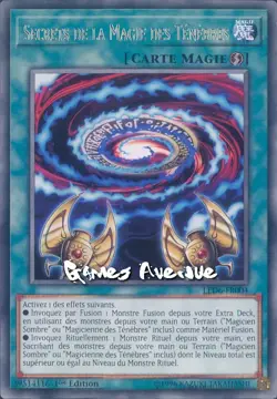 Yu-Gi-Oh! Secrets of Dark Magic LED6-FR004 VF/RARE - Image 1