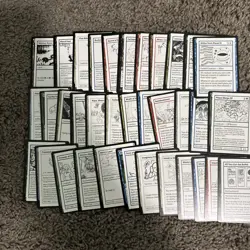 34 MTG Myster Booster 2021 Test Cards Lot- Magic The Gathering - Image 1