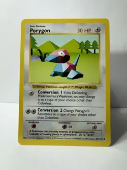 Porygon #039/102 - Base Set - Shadowless pokemon card TCG - LP - Image 13