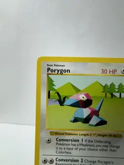 Porygon #039/102 - Base Set - Shadowless pokemon card TCG - LP - Image 14