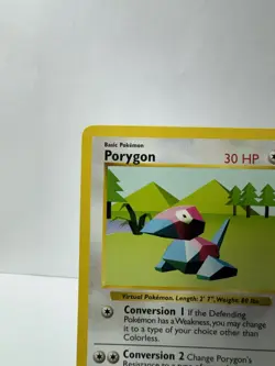 Porygon #039/102 - Base Set - Shadowless pokemon card TCG - LP - Image 2