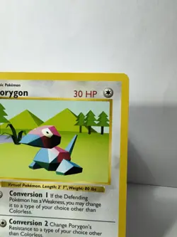 Porygon #039/102 - Base Set - Shadowless pokemon card TCG - LP - Image 3