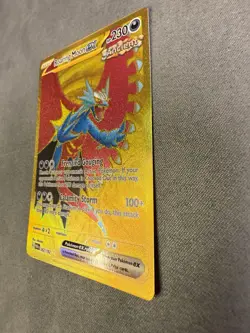 Roaring Moon EX 262/182 HYPER RARE Paradox Rift HOLO NM Pokemon Card - Image 13