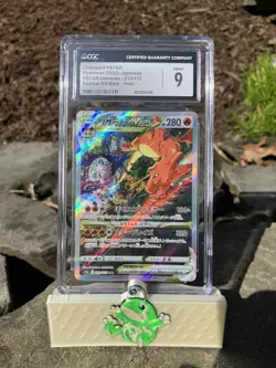 CGC 9 Charizard VSTAR 212/172 SAR Holo Japanese VSTAR Universe Pokemon Card psa - Image 1