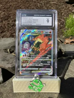 CGC 9 Charizard VSTAR 212/172 SAR Holo Japanese VSTAR Universe Pokemon Card psa - Image 3