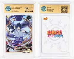 CCG 9.5 2021 KAYOU Official Naruto CCG Card NR-CR-003 Uchiha Sasuke - Image 1
