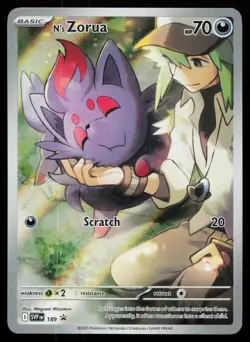 N's Zorua 189 Promo SV: Scarlet & Violet Promo Cards Pokémon Card - Image 1