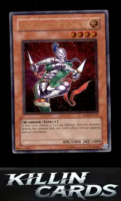 Ninja Grandmaster Sasuke (UTR) SOD-EN019 Ultimate Rare Soul of the Duelist YuGiO - Image 1