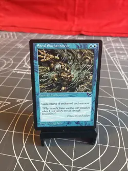 Vintage 1997 MTG Tempest Steal Enchantment Card NM - Image 1