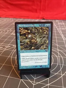 Vintage 1997 MTG Tempest Steal Enchantment Card NM - Image 1