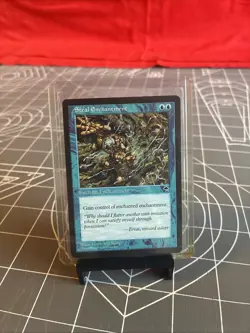 Vintage 1997 MTG Tempest Steal Enchantment Card NM - Image 3