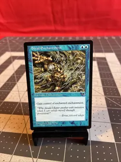 Vintage 1997 MTG Tempest Steal Enchantment Card NM - Image 4