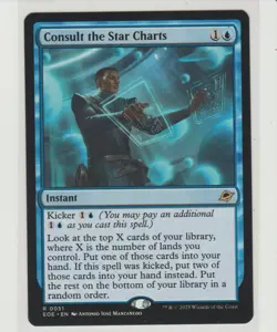 Consult the Star Charts Rare MtG Card EOE 51 - Image 1