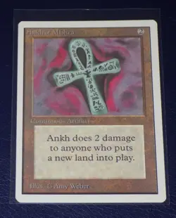 Ankh Of Mishra MTG Unlimited Magic The Gathering Unplayed - Image 1