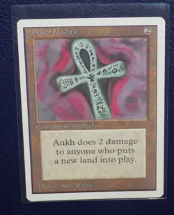 Ankh Of Mishra MTG Unlimited Magic The Gathering Unplayed - Image 2