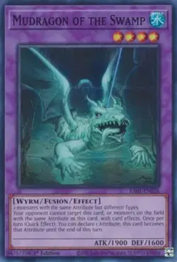 x3 Mudragon of the Swamp - RA01-EN028 - Super Rare - 1st Edition Yu-Gi-Oh! M/NM - Image 1
