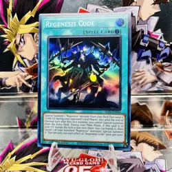 Yugioh Regenesis Code ALIN-EN060 Super Rare 1st Ed Near Mint - Image 1
