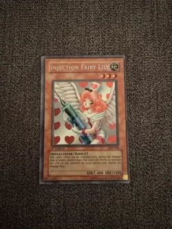 Yu-Gi-Oh! TCG Injection Fairy Lily LOD-100 Secret Rare 1st Edition Lot NM!! - Image 2