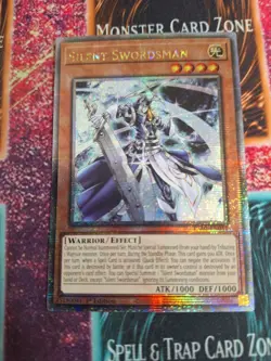 Yu-Gi-Oh! Silent Swordsman RA02-EN011 Quarter Century Secret Rare 1st Edition NM - Image 1