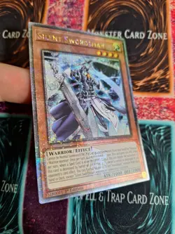 Yu-Gi-Oh! Silent Swordsman RA02-EN011 Quarter Century Secret Rare 1st Edition NM - Image 2