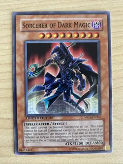 Sorcerer Of Dark Magic MOV-EN002 Limited Edition YuGiOh Movie Pack - Image 1