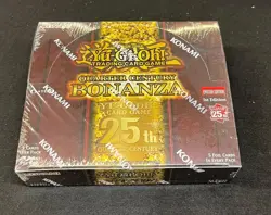YuGiOh! Quarter Century BONANZA Booster Box 1stEd Factory Sealed(24 pack)English - Image 3