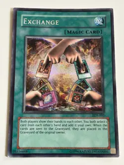 Exchange - EDS-001 - YuGiOh! The Eternal Duelist Soul - Secret Rare - MP - Image 1