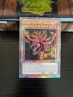 Yugioh - Slifer the Sky Dragon - Quarter Century Rare - RA04-EN117 - Image 3