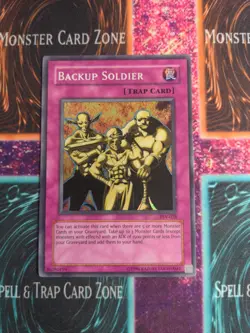 Yu-Gi-Oh! Backup Soldier PSV-028 Unlimited Super Rare MP - Image 11