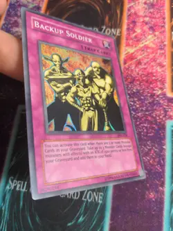 Yu-Gi-Oh! Backup Soldier PSV-028 Unlimited Super Rare MP - Image 12
