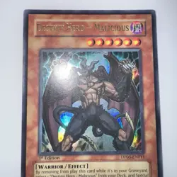 Destiny HERO - Malicious DP05-EN011 | 1st Edition Ultra Rare LP Yu-Gi-Oh! - Image 3