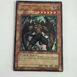 Destiny HERO - Malicious DP05-EN011 | 1st Edition Ultra Rare LP Yu-Gi-Oh! - Image 7