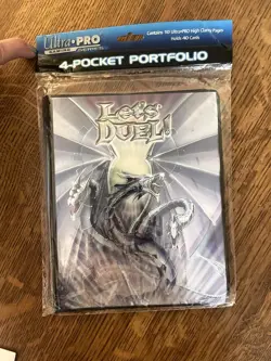 Yugioh Let’s Duel Blue Diamond Dragon UltraPro Card Binder Four Pocket for Cards - Image 4