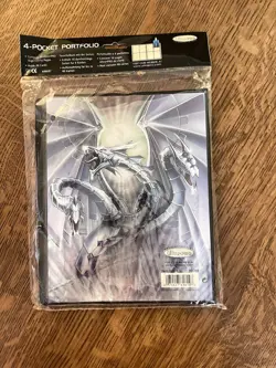 Yugioh Let’s Duel Blue Diamond Dragon UltraPro Card Binder Four Pocket for Cards - Image 6