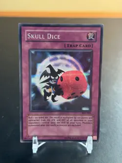 Skull Dice Yu-Gi-Oh Promo Card EDS-003 Prismatic Secret Rare - NM/LP - Image 3