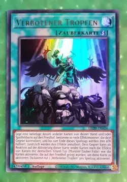 Yu-Gi-Oh LED9 Forbidden Drop "Near Mint", 1st Edition - Image 1